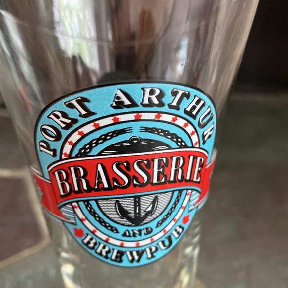 Port Arthur Brasserie and Brew Pub set of 2 beer glasses. - Picture 4 of 6